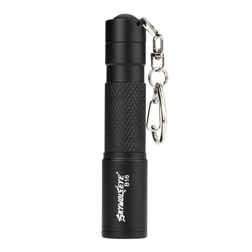 SKYWOLFEYE Pocket Size Zoomable 3 Modes 200 Lumen XPE Q5 Led Flashlight with Keychain for Camping | Лампы и освещение