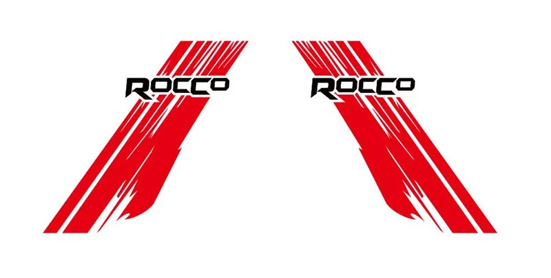 Для Toyota Hilux Rocco графика виниловая наклейка автостайлинг багажник Декор стикер Авто тело индивидуальные наклейки спорт гоночные наклейки - Название цвета: Red-black