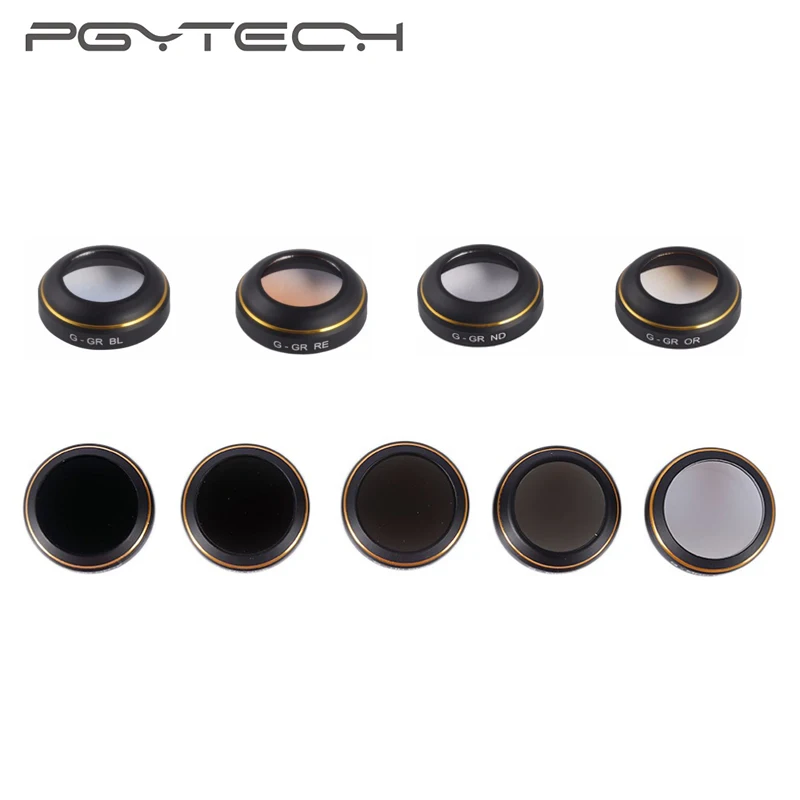 

PGYTECH MAVIC PRO Filter CPL UV ND4 ND8 ND16 Mavic Pro Camera Len Gradient Filter Set Kit Orange Red Blue Gray