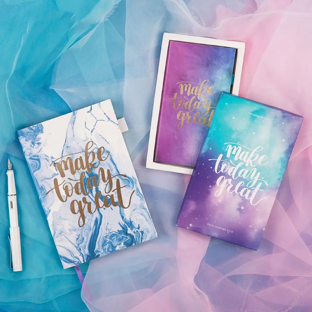 

1 Pc A5 Diary Notebook Agenda Planner Organizer Diary Sketchbook Schedule Handbook Notepad Office School Writing Supplies