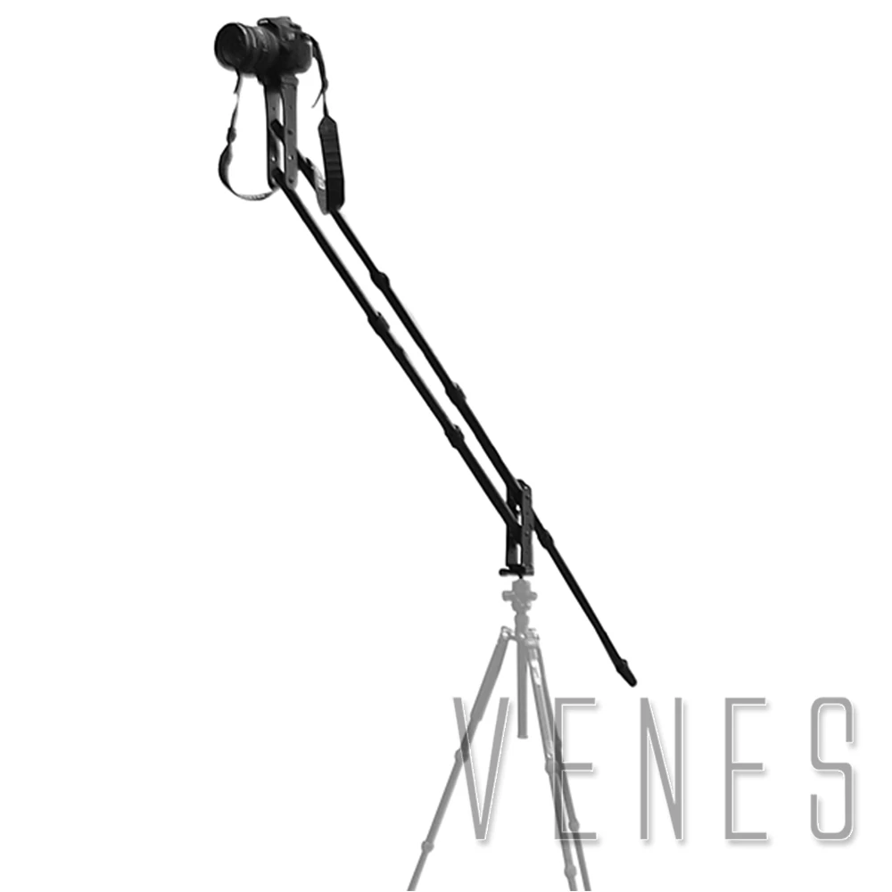 Venes портативный 78 дюймов 8ft Малый камера стрела крана Arm для DSLR плёнки Видео Professional рокер/камера штатив