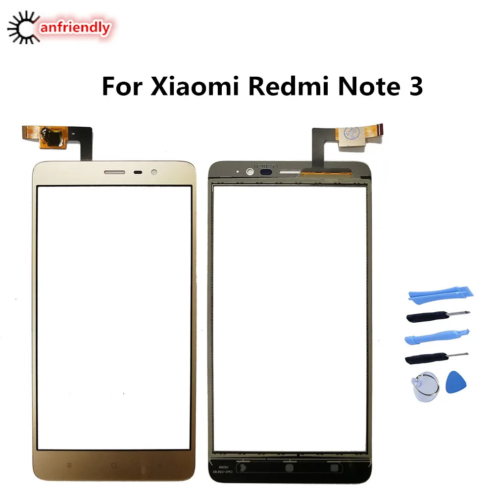 Для Xiaomi Redmi Note 3 запасная сенсорная панель для ремонта сенсорного экрана