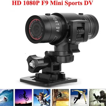 Mini F9 HD 1080P Sports DV Action Camera Video DVR DV Camcorder For Bike Motorcycle Driving Recorder Sport DV HD Mini Camera