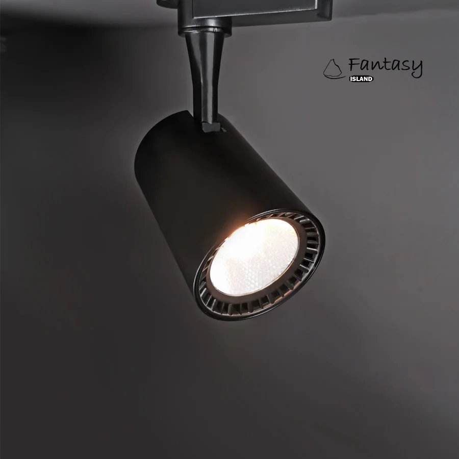 

Fantasy Island LED Track Light surface mounted AC85-260V 7W 360+180 Angle Rotation for Living Home Commercial Lighting