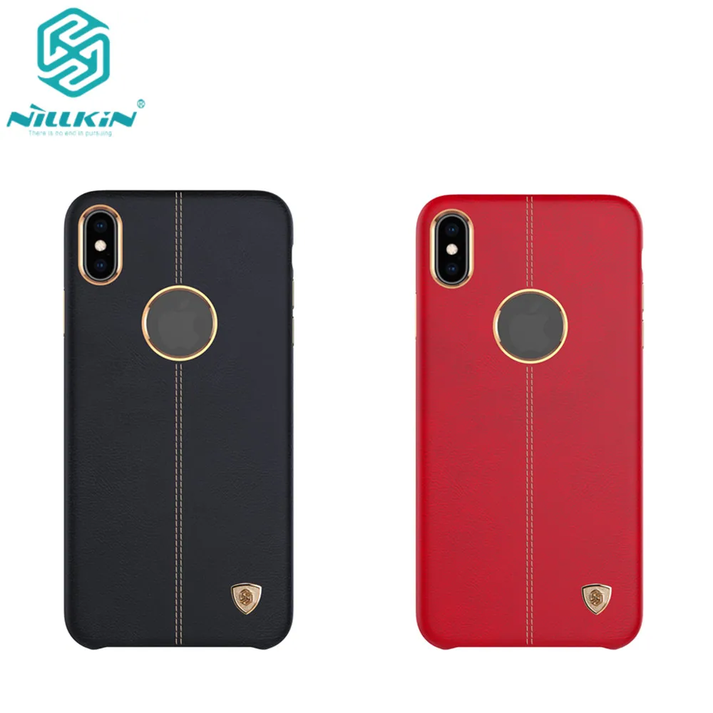 Чехол Nillkin Englon для Apple iphone XS роскошный Винтажный чехол из искусственной кожи xs