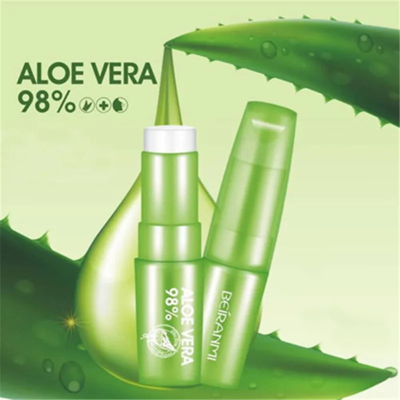 New Lip Balm Lip Care Hyaluronic acid Pure Natural Aloe Vera Lipblam