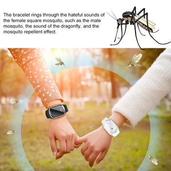 

Environmental Protection Sonic Bracelet Pest Control Repeller Wristband Intelligent Bangle