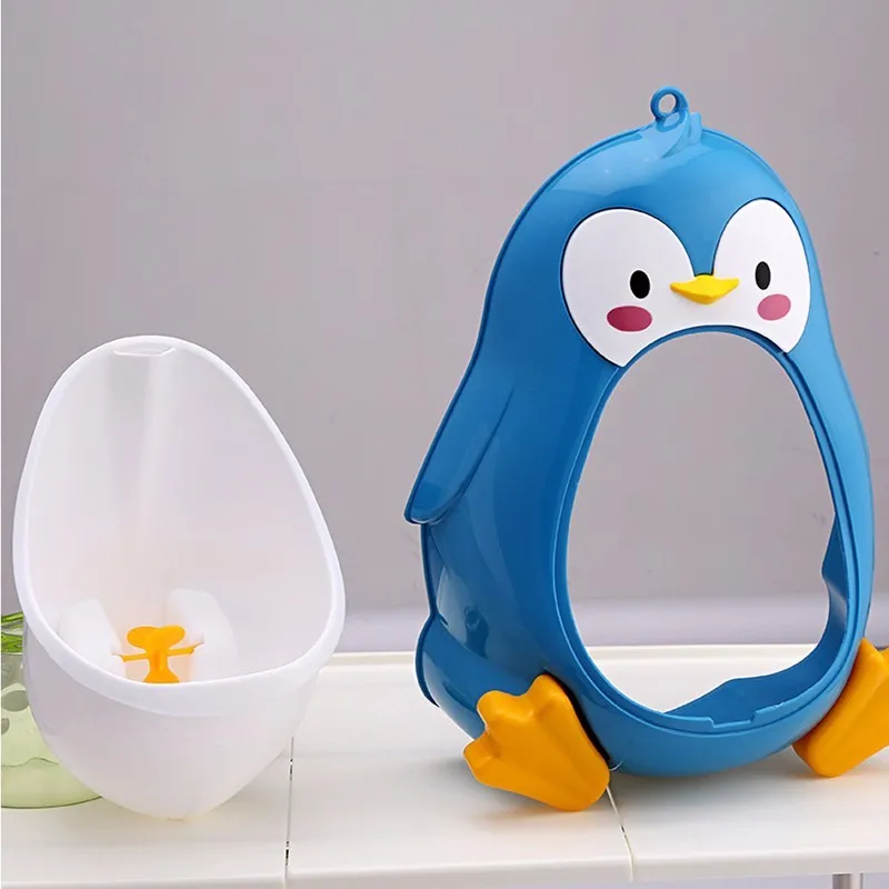 Новинка 2018 года для маленьких мальчиков Пингвин туалет горшок обучение детей Писсуар для младенцев Ванная комната Пи тренер