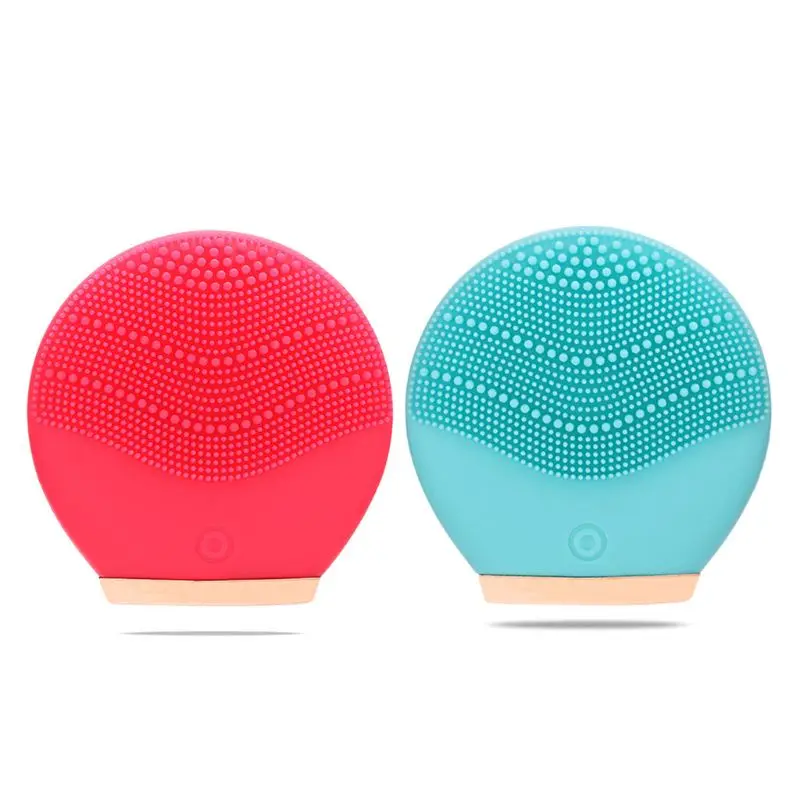 

Waterproof Facial Cleansing Brush Anti-Aging Facial Massager Electric Face Brushes With Dry battery Silicone Face Clean Skin