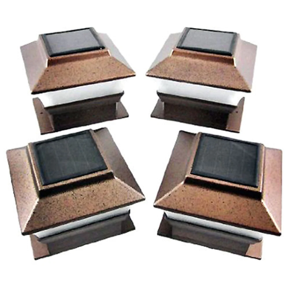 4 Pcs South Koera Outdoor Garden Solar Led Post Deck Cap Square 4 Pcs South Koera Outdoor Garden Solar Led Post Deck Cap Square Fence Light Landscape Lamp Pillar Yard Lighting On Aliexpress Alibaba Group