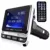 Auto Trasmettitore FM Aux Bluetooth MP3 Lettore Schermo LCD Da 1.44 Pollici Kit Vivavoce Per Auto FM Radio Adapter carta di Tf di Sostegno u-disk