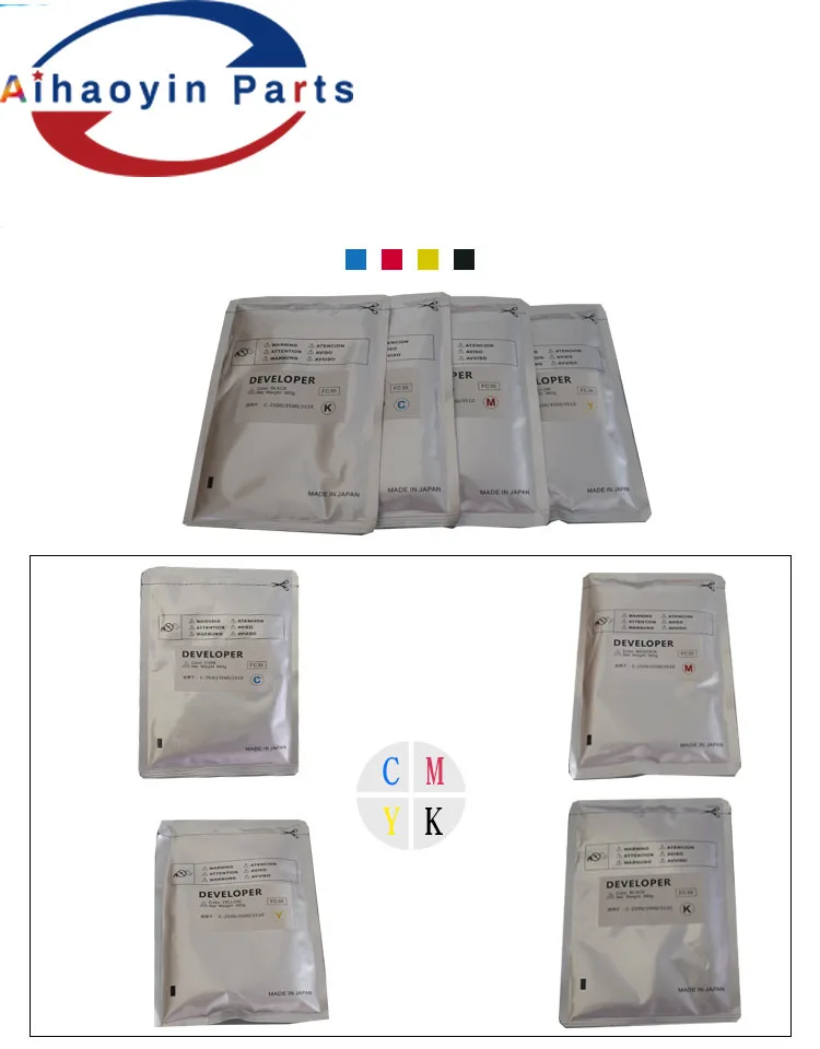 1sets 4pcs Developer powder for Toshiba eSTUDIO 2500c 3500c 3510c kmcy developer | Компьютеры и офис