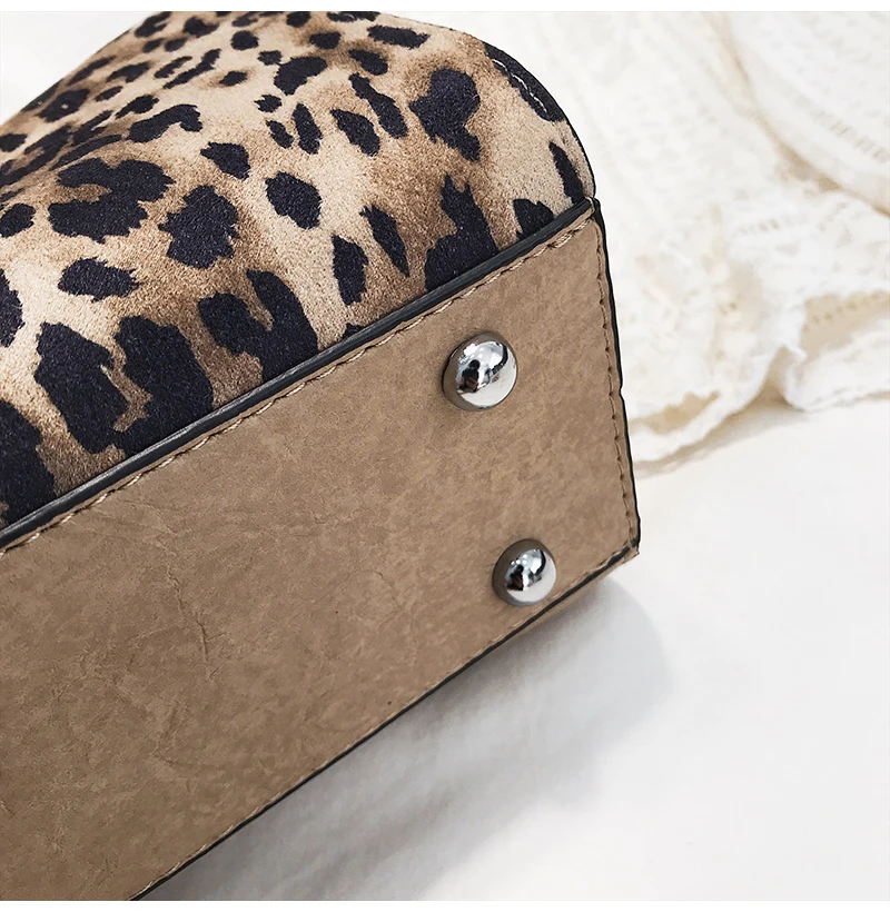 Индивидуальная Подушка леопардовой расцветки, дамская сумка, новая модная высококачественная повседневная сумка с кисточками, сумка через плечо