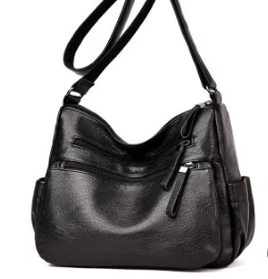 Женские кожаные роскошные сумки, дизайнерские ручные сумки, женские сумки через плечо, повседневные C858 - Цвет: as photo