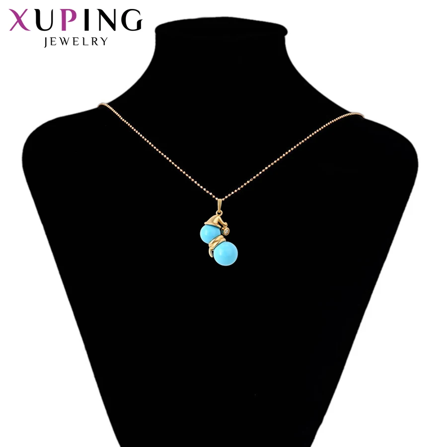 11 Xuping Snowma Pendantl ожерелье с имитацией жемчуга модное ювелирное изделие милый