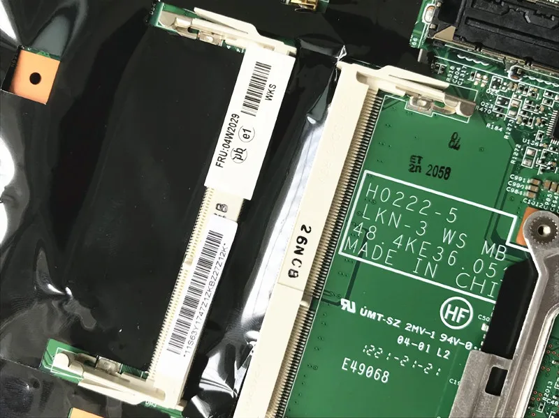 04W2029 488.4ke27. 051 488.4ke36. подходит для материнской платы Lenovo w520 100% отлично работает 2 Гб