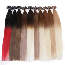Neitsi Straight Indian Keratin Human Fusion Hair Nail U Tip 100% Remy Human Hair Extensions 20 Neitsi Straight Indian Keratin Human Fusion Hair Nail U Tip 100% Remy Human Hair Extensions 20