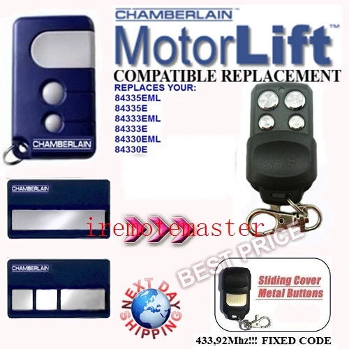 

MOTORLIFT 84330e 84335e 84334e replacement remote control free shipping