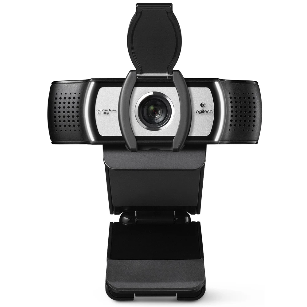 logitech C930c HD Smart 1080P Веб-камера с крышкой для компьютера объектива Zeiss USB видео камера 4-кратное цифровое приближение веб-камера