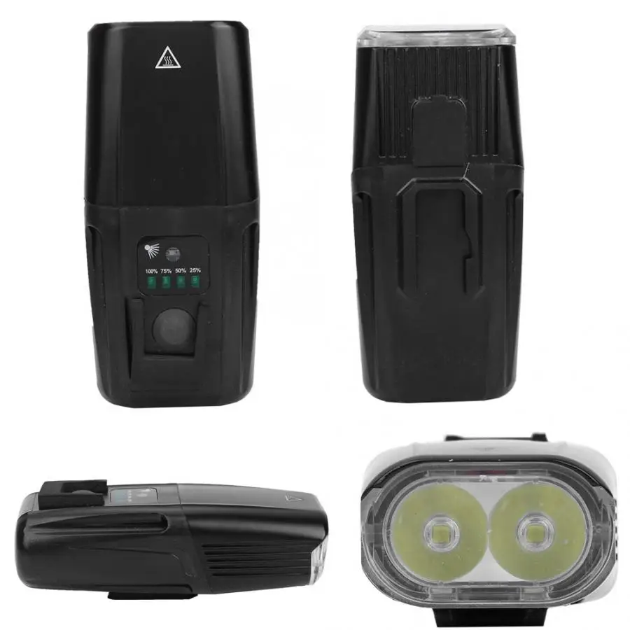 Excellent 1000LM bulb Bicycle Headlight New USB Charging Bike Flashing Warn Front Light Waterproof 4 modes Flashlight 4 Excellent 1000LM bulb Bicycle Headlight New USB Charging Bike Flashing Warn Front Light Waterproof 4 modes Flashlight 4