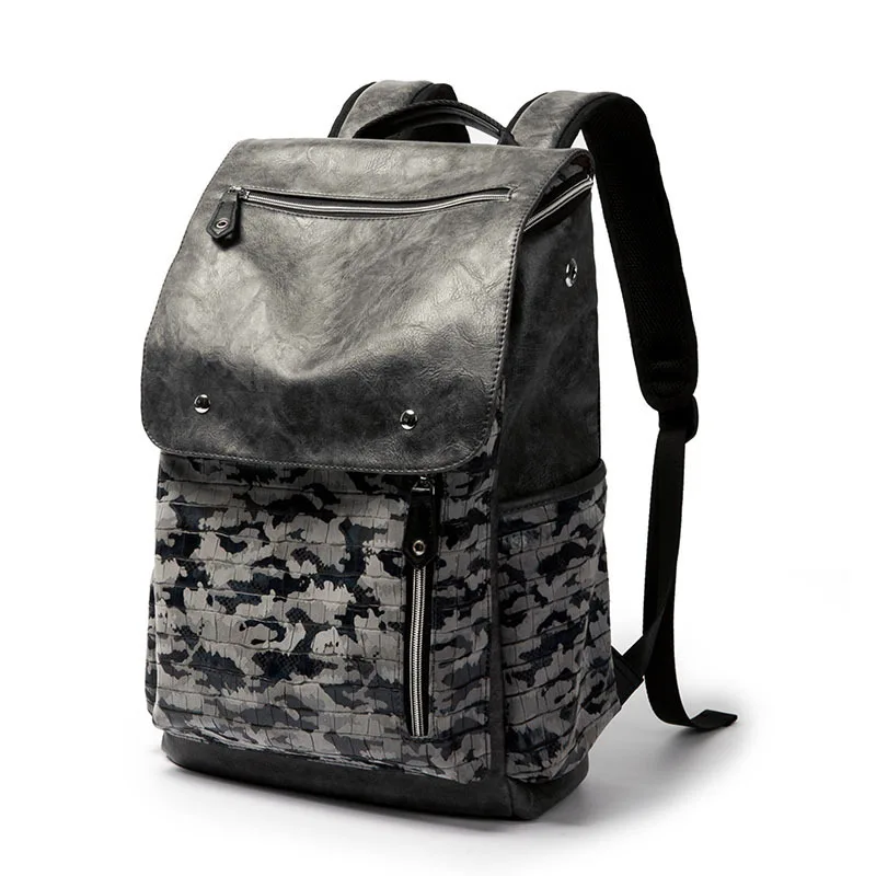 

New Men's Fashion Trend Shoulder Pack Young Personality Camouflage Style In Europe And America