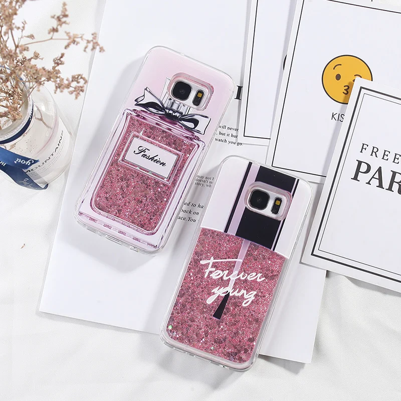 

Liquid Glitter Case For Samsung Galaxy S10 S9 S8 Plus S7 Edge Dynamic Case Cover For Samsung A50 A70 A3 A5 A7 2017 A8 Plus 2018