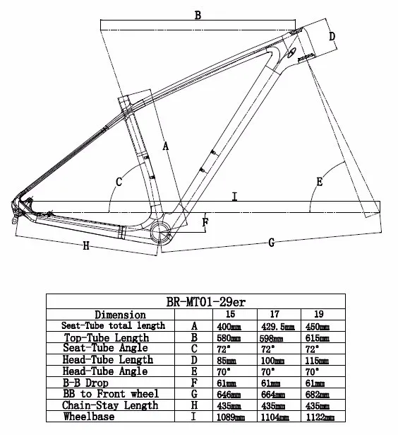 Flash Deal 27.5/29er chinese carbon frames 15/17/19 inches 29 carbon mountain bike frameset good quality carbon mtb frame good quality 1