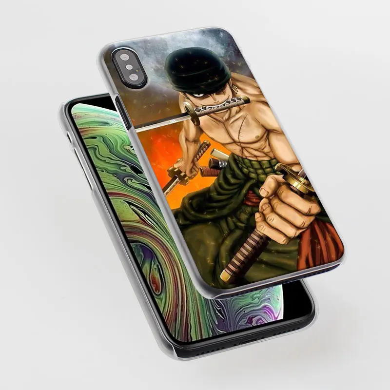 Цельный Roronoa Zoro чехол для телефона для Apple iPhone X XR 7 8 Plus 6 6s Plus XS MAX 11 Pro Max SE чехол для телефона Coque