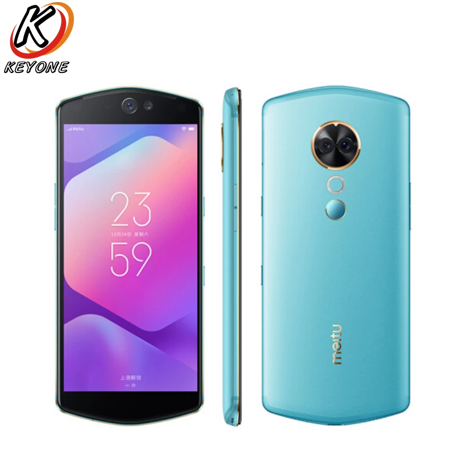 New Meitu T9 LTE Mobile Phone 6.01 inch 6GB RAM 128GB ROM Snapdragon 660 Octa Core Android 8.1 Dual Front/Rear Camera Smartphone New Meitu T9 LTE Mobile Phone 6.01 inch 6GB RAM 128GB ROM Snapdragon 660 Octa Core Android 8.1 Dual Front/Rear Camera Smartphone