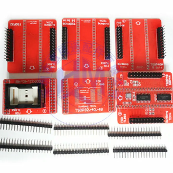 TSOP32 TSOP40 TSOP48 адаптеры ZIF socket board для L866CS TL866A Sockets USB Bios Programmer | Электронные компоненты