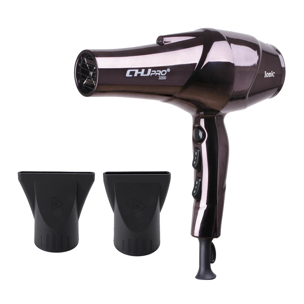 

Ionic 2300W Hair Blow Dryer Electroplated Gold Shell HairDryer High Performance Hair Dryer Heat Setting Infrared Hair Dryer