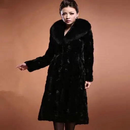 Renard Femmes Faux Femelle Z216 De Veste Top Plus Col 6xl Outwear À Taille Hiver Manteaux La Des 2019 Manteau Capuchon Automne Fourrure Vison xrIqwrz