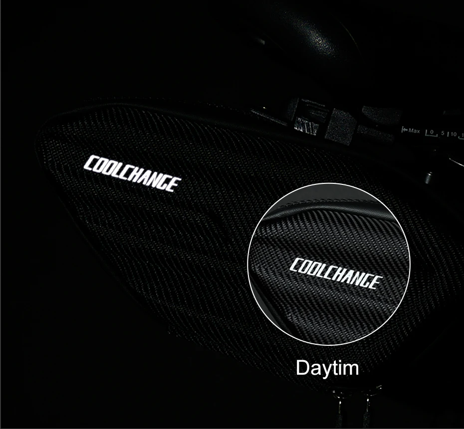 Discount CoolChange EVA Bicycle Saddle Bag Waterproof MTB Bike Rear Bag Reflective Cycling Rear Seat Tail Large Bag Bike Accessories 17