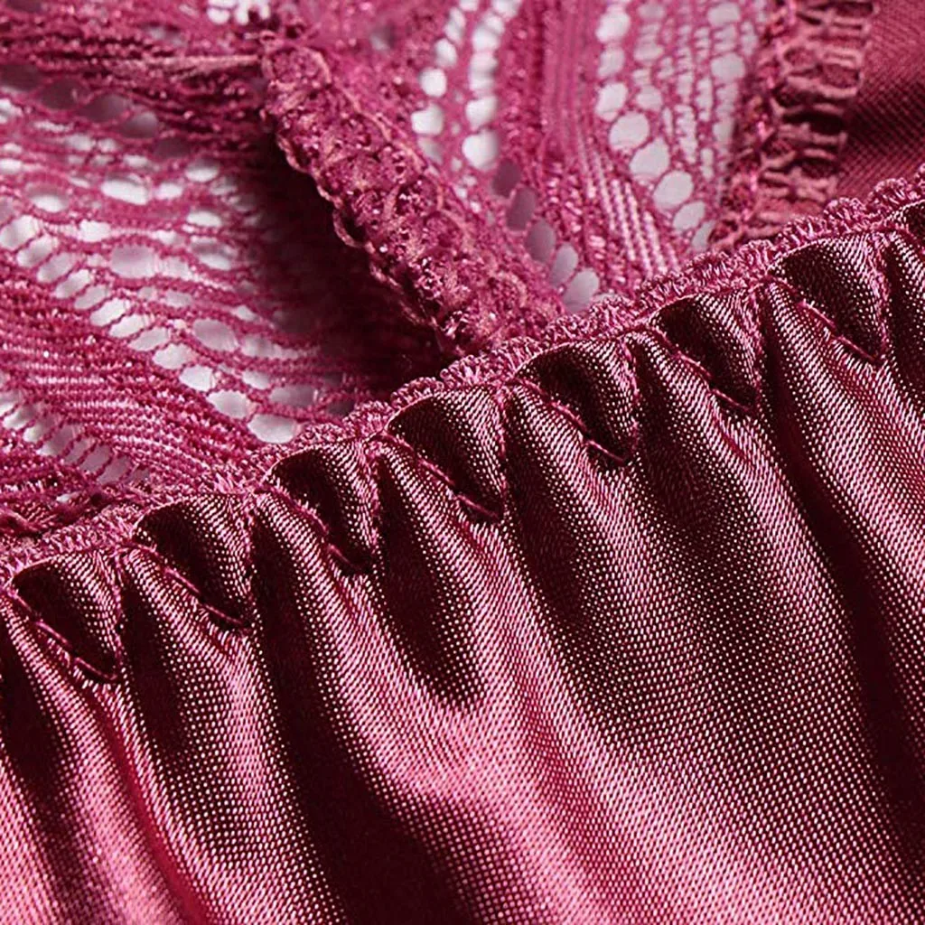 Сексуальное нижнее белье плюс размер цельное эротическое боди сетка Porno
