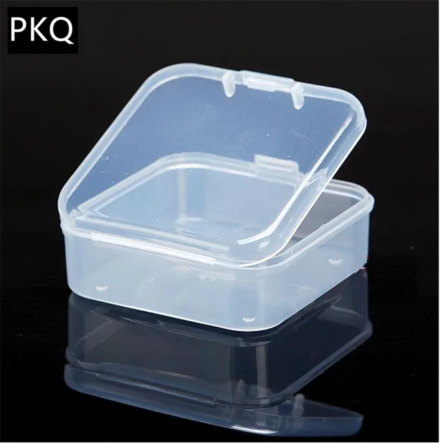 5/10/50PCS Jewelry Hook Earplugs Storage Box Container Organizer Clear Kits 5/10/50PCS Jewelry Hook Earplugs Storage Box Container Organizer Clear Kits