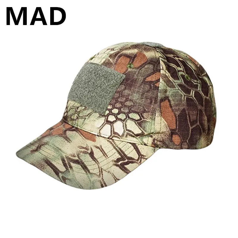 MEGE US Army Camo cap s для женщин и мужчин летний уличный Топ качество солнцезащитная Кепка шапки спортивные походные охотничьи регулируемая крышка - Цвет: MAD