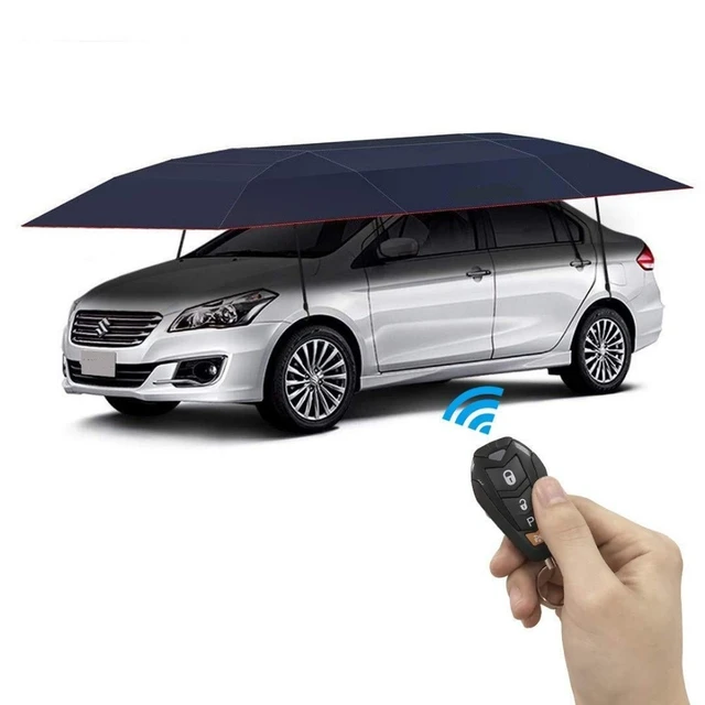 Tente de voiture abri avec télécommande portable plié Automobile