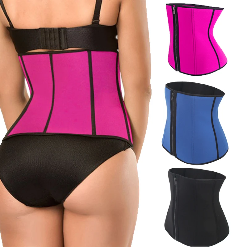 

FLORATA Body Shaper Unisex Waist Cincher Trimmer Tummy Slimming Belt Latex Waist Trainer Men Women Postpartum Corset Shapewear