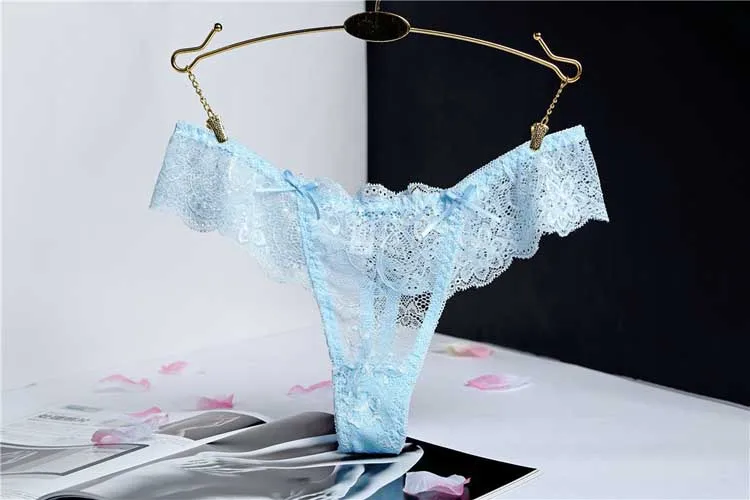 Underwear Women Thongs and G Strings Bragas Sexy Lace Panties Women's  T Back Pants Ladies Briefs Underpants Knickers Intimates 01 (12)