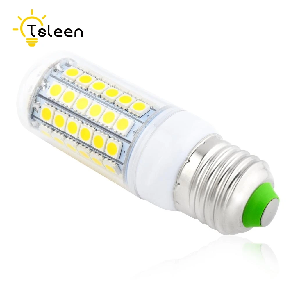 TSLEEN lámpara de LED 220 v E27 lámpara Led de maíz bombilla de luz Led al aire libre Lampen Lamparas bombilla Led cob E27 E14 b22 G9 blanco cálido