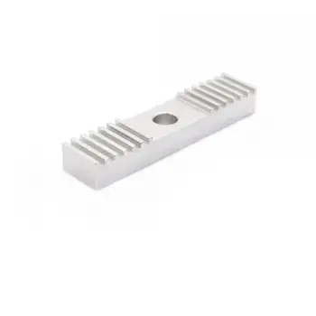 

Reprap DIY Timing Belt Fixing Piece Aluminum Alloy Tooth pitch 2mm Clamp Fixed Clip 9*40mm CNC For 3 D-Printer parts