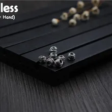 Uglyless Подлинная S 925 стерлингового тайского серебра линии серьги закрученные шарики фурнитура для бусин ювелирные изделия DIY Мини Размер Ручной работы Бусины