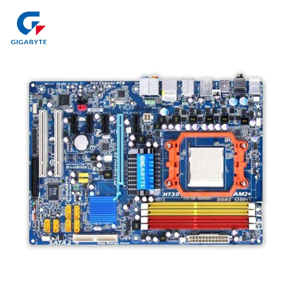 Оригинальный Gigabyte GA-MA770-US3 Настольных Материнских Плат ATX MA770-US3 770 Socket AM2 DDR2 SATA2 USB2.0