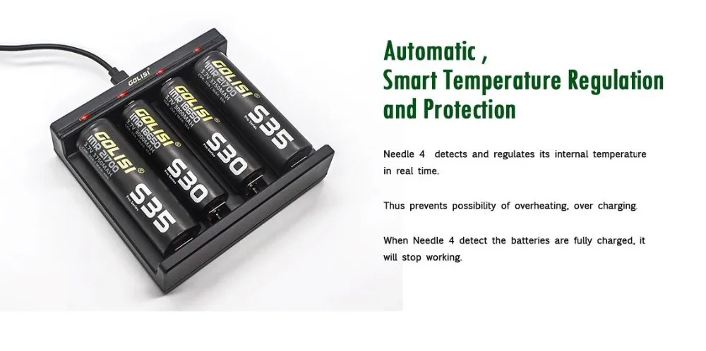 Golisi Needle 4 Smart USB Charger-5