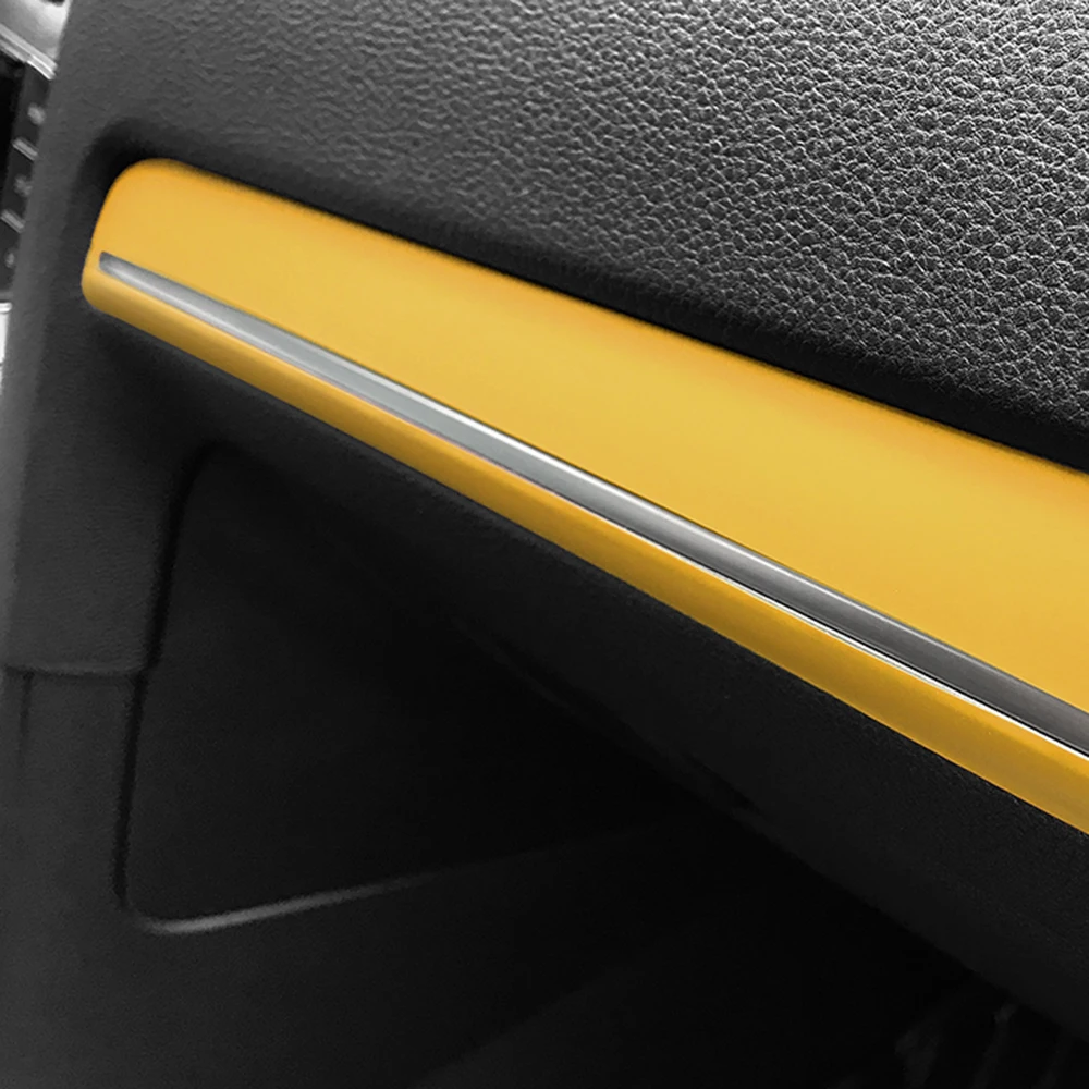 Защитная цветная перчатка из углеродного волокна для Volkswagen VW Golf 7 MK7|car styling|chrome