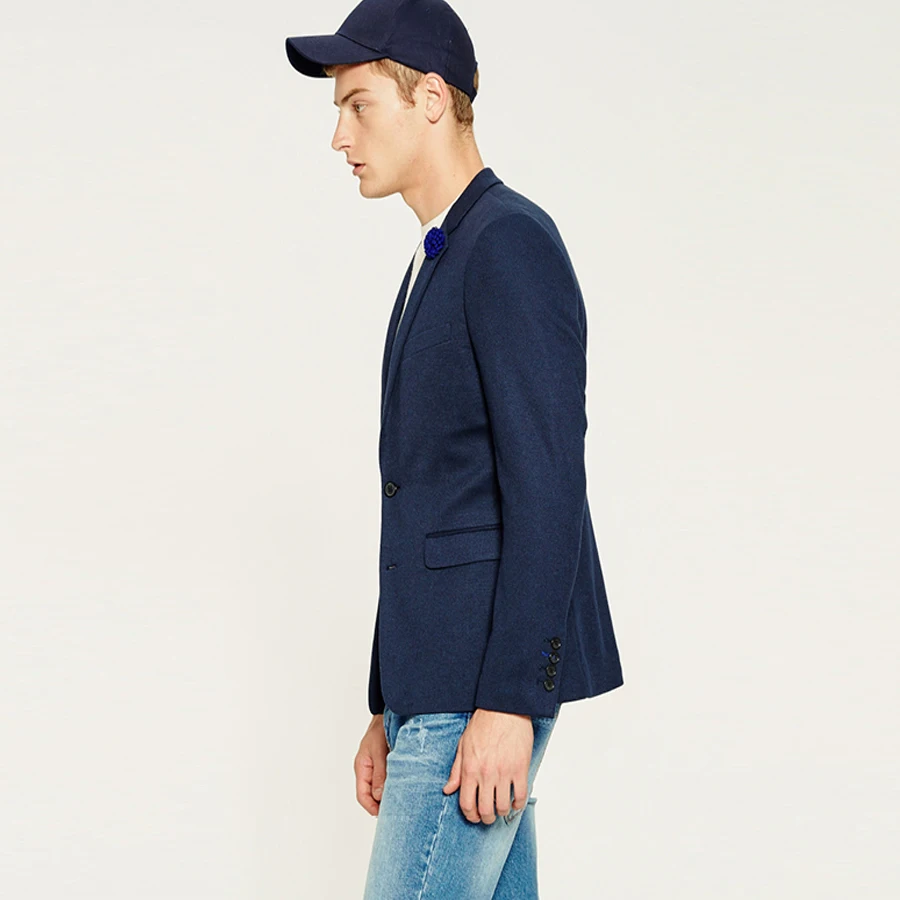 Americanas Hombre Blazers Casual Suit Jacket Fashion Slim Fit Men Coat Solid Colr Male Suits Jacket Smart Suit Jacket Kingsman