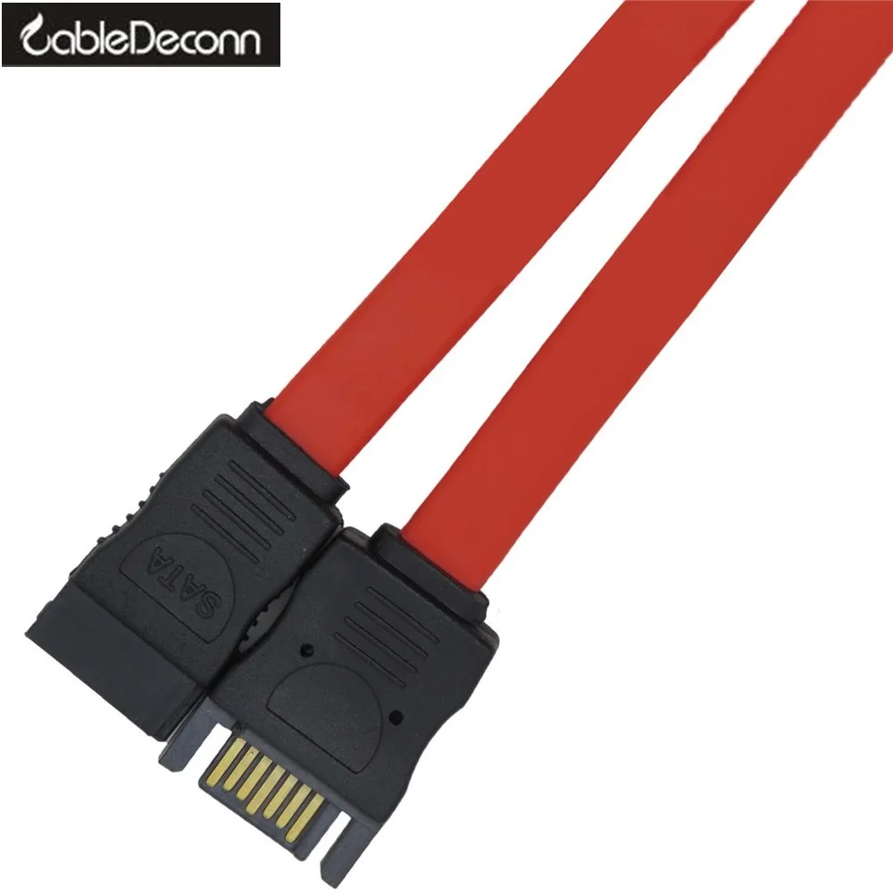CableDeconn SATA Serial ATA Male to Female M/F Extension data Cable for