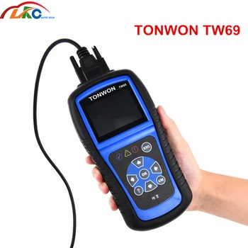 

TONWON TW69 OBDII Auto Diagnostic Tool OBD2 Car Code Reader for Check Car Engine Diagnostic Sanner Tool