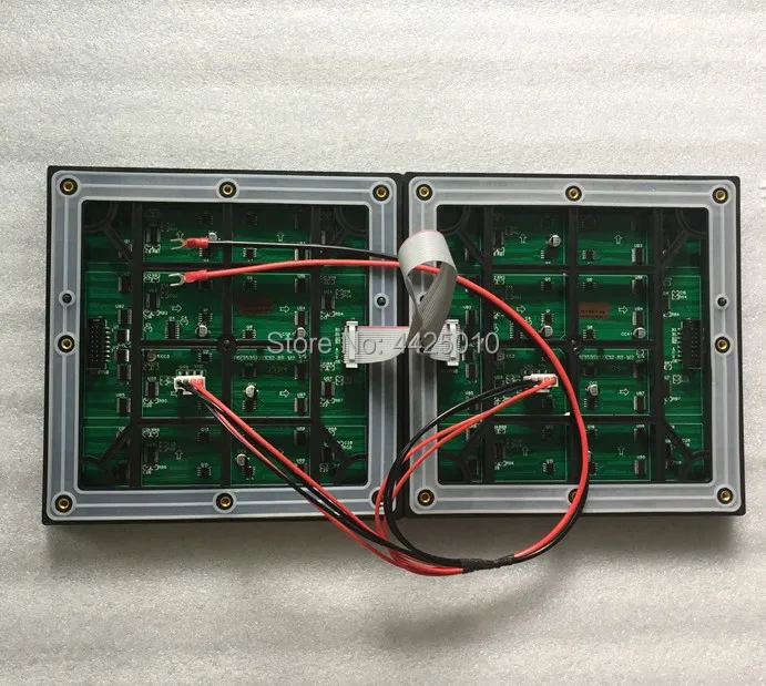 P6 наружный светодиодный дисплей модуль HUB75 интерфейс ASLLED SMD 192*192 мм IP65 содержащий