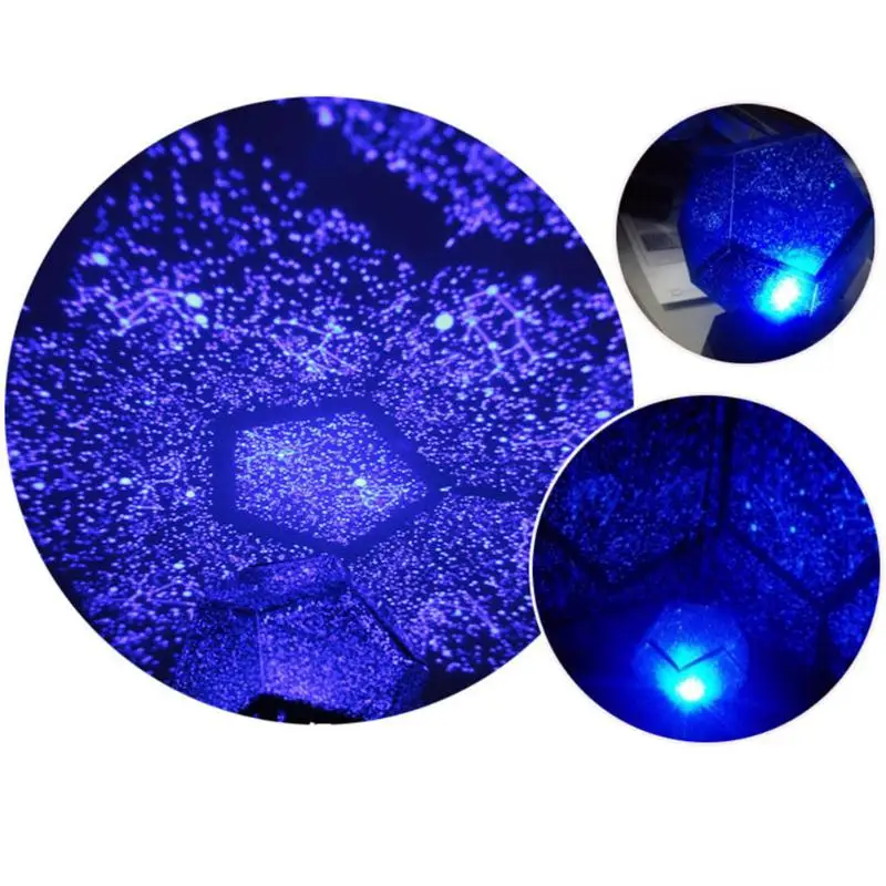 Светодиодный проектор в виде звезды, лампа для романтического планетария, Звездный проектор, Космический светильник, лампа для ночного неба, украшение для детской спальни
